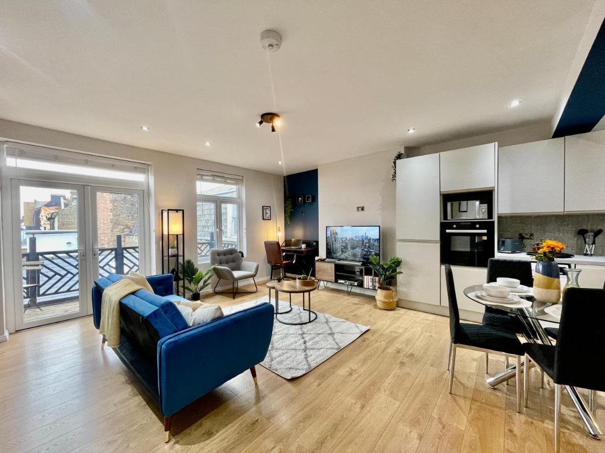 Apartament City Centre Gem In Southend Near The Beach, Station And Parking Zewnętrze zdjęcie